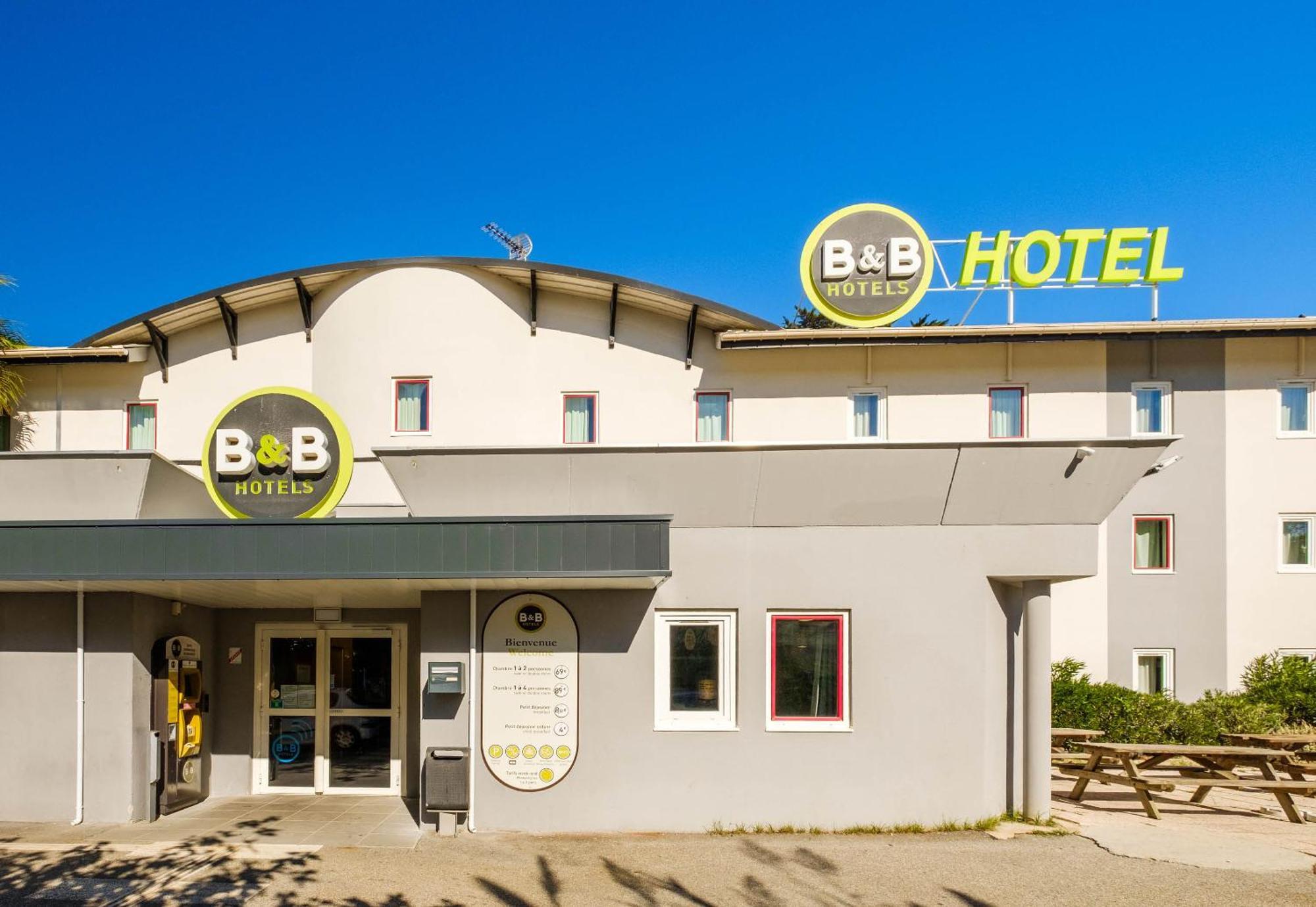 B&B Hotel Villeneuve Loubet Plage 외부 사진
