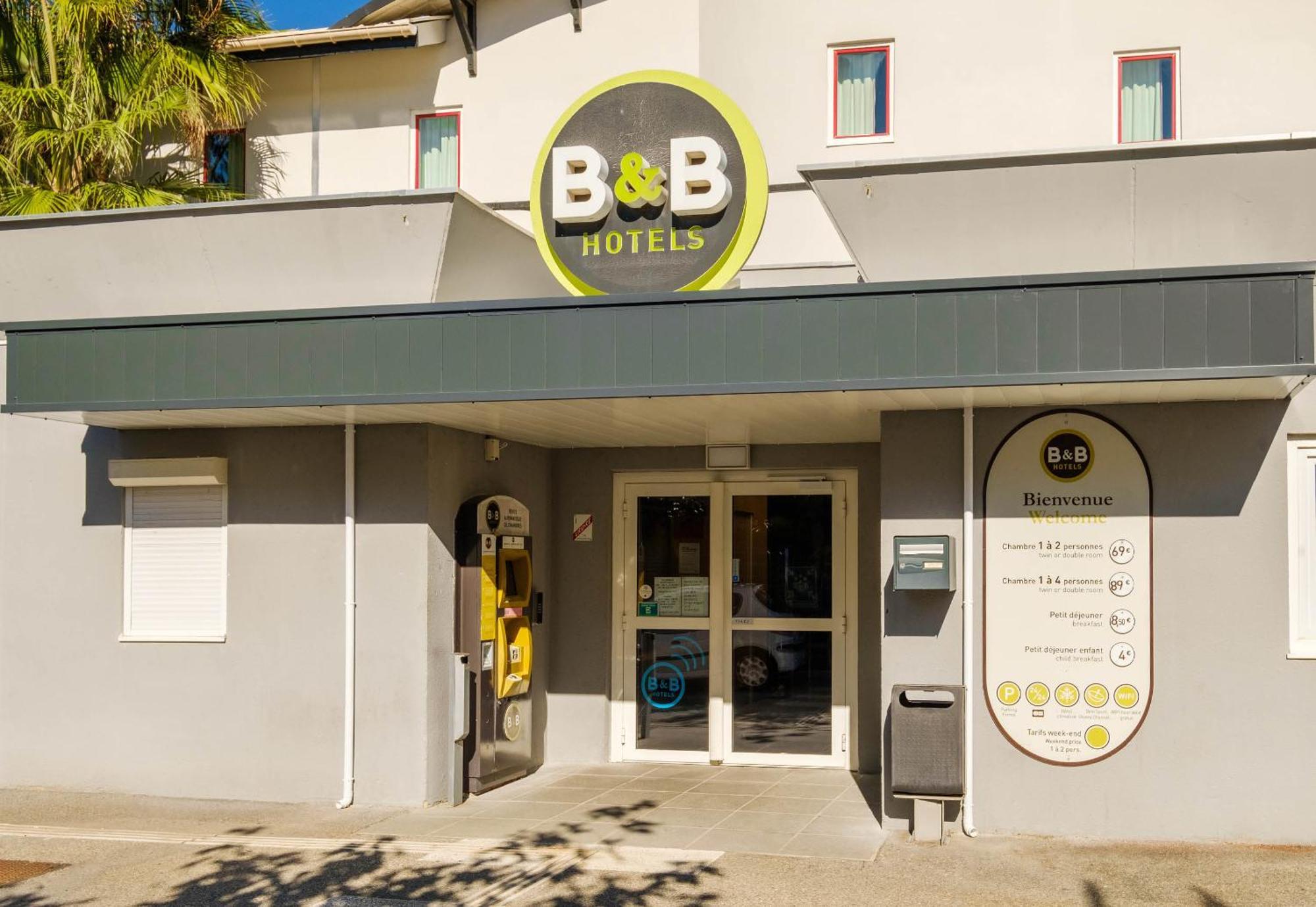B&B Hotel Villeneuve Loubet Plage 외부 사진